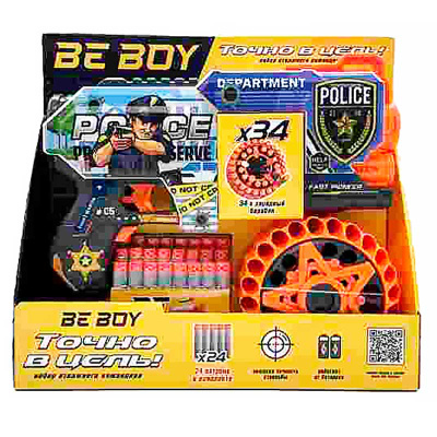 Автомат Полиция барабан на 34 патрона BeBoy IT109774 1